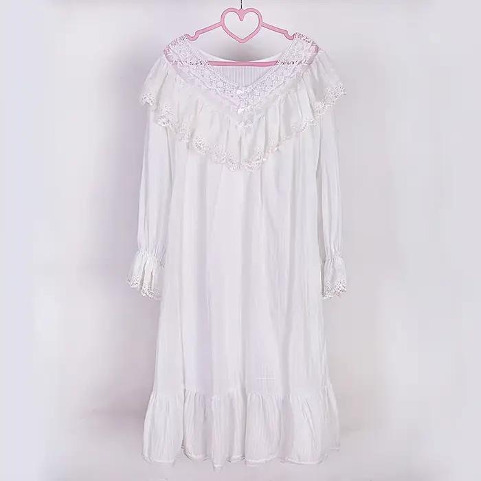 Chemise de nuit princesse Lolita pour femme