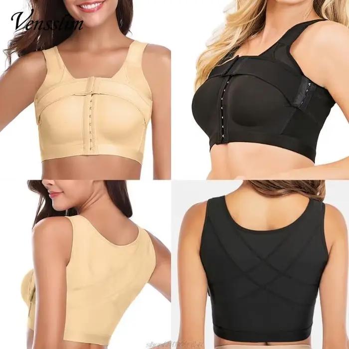 Soutien-gorge post-chirurgical à fermeture frontale pour femmes