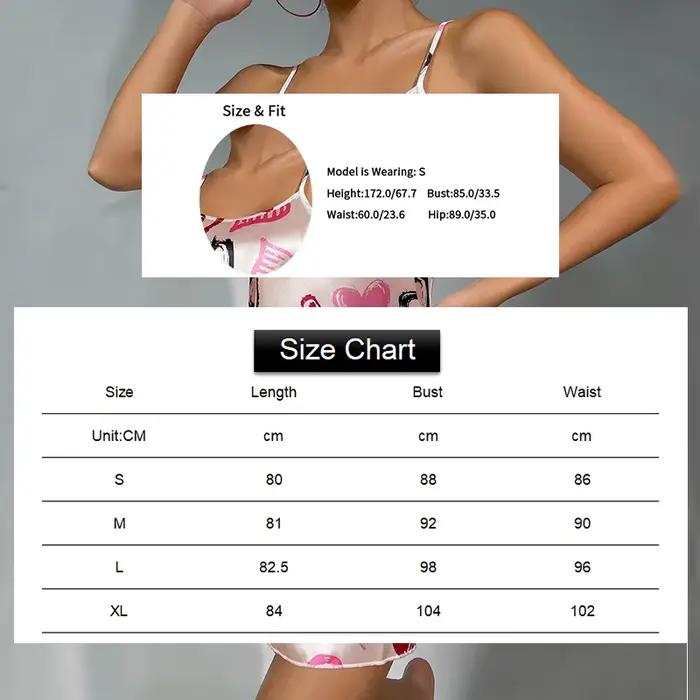Chemise de nuit sexy en satin pour femmes