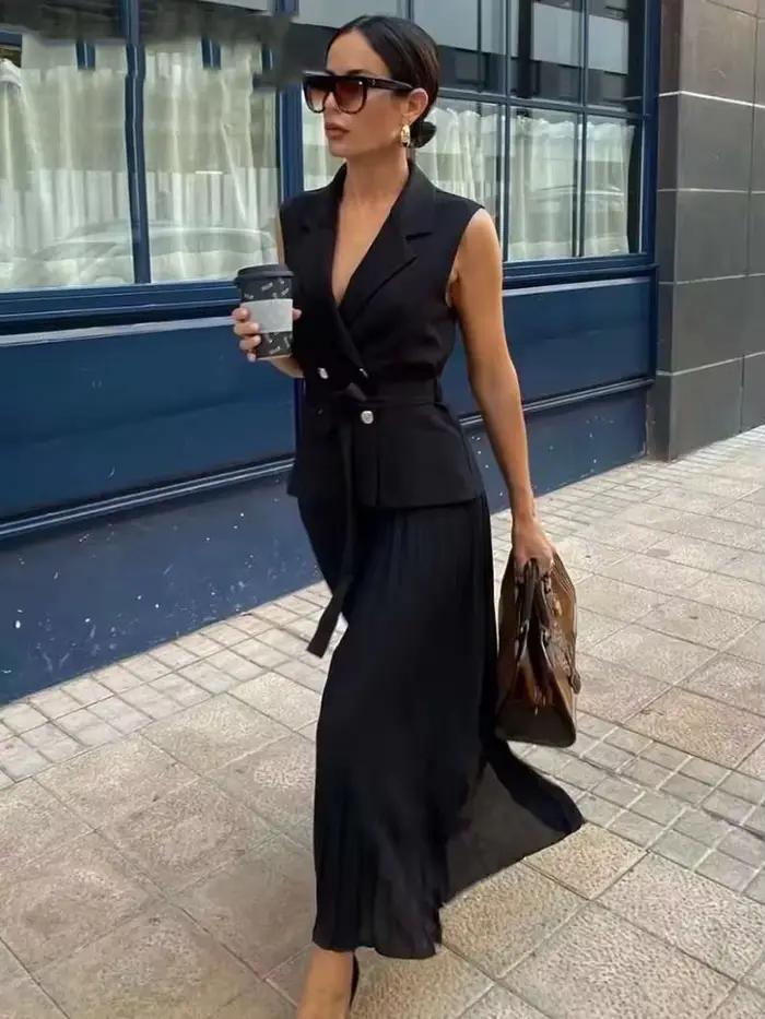 Robe Corset plissée pour femmes