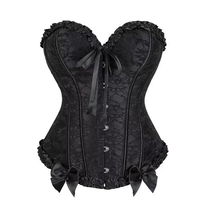 Corset Bustier avec garniture à lacets