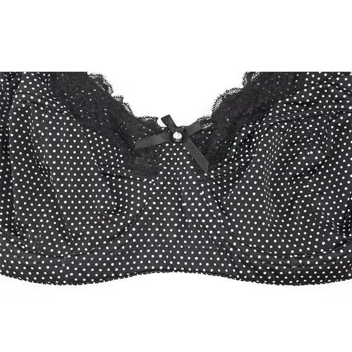 Soutien-gorge Sexy grande taille à pois pour femmes