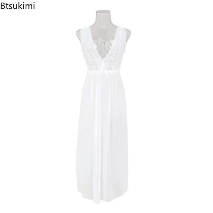 Robe de nuit longue de mariage pour femmes