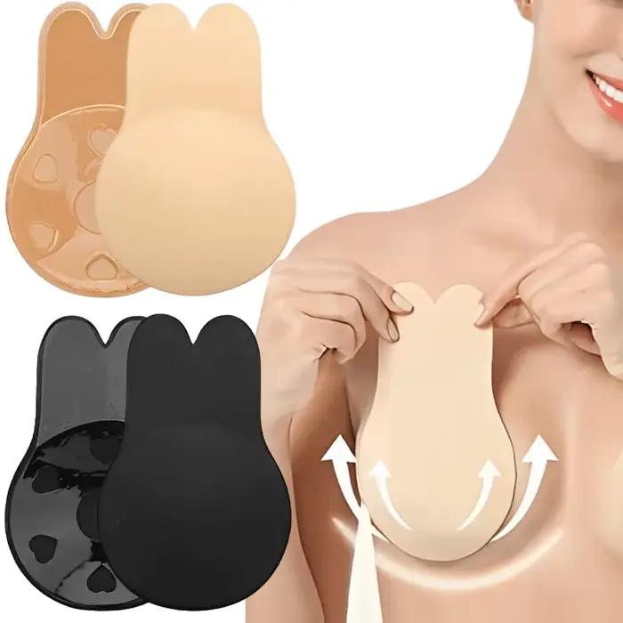 Femmes Push Up soutiens-gorge auto-adhésif Silicone sans bretelles Invisible soutien-gorge réutilisable collant
