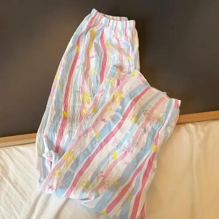 Pantalon de pyjama d'été pour femmes