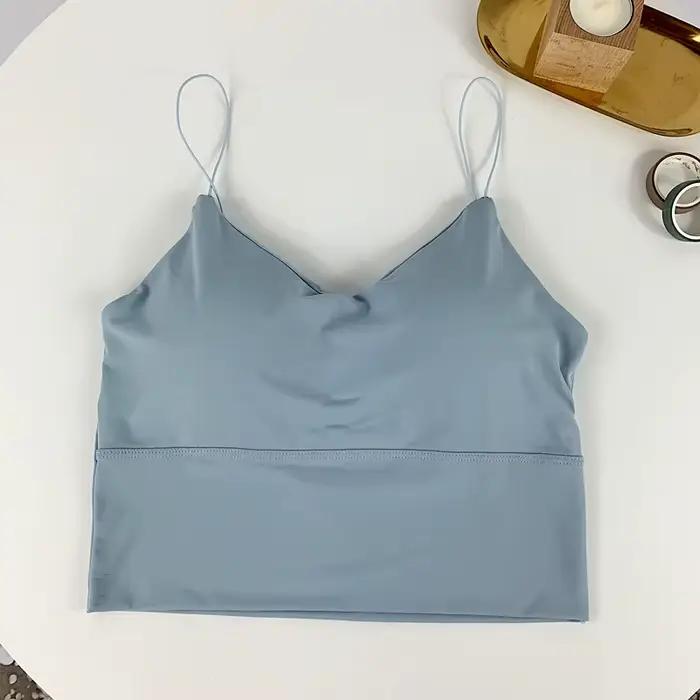 Soutien-gorge d'été en soie glacée
