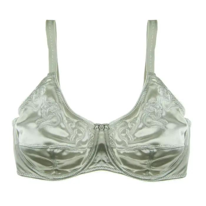 Soutien-gorge brodé en Satin pour femmes