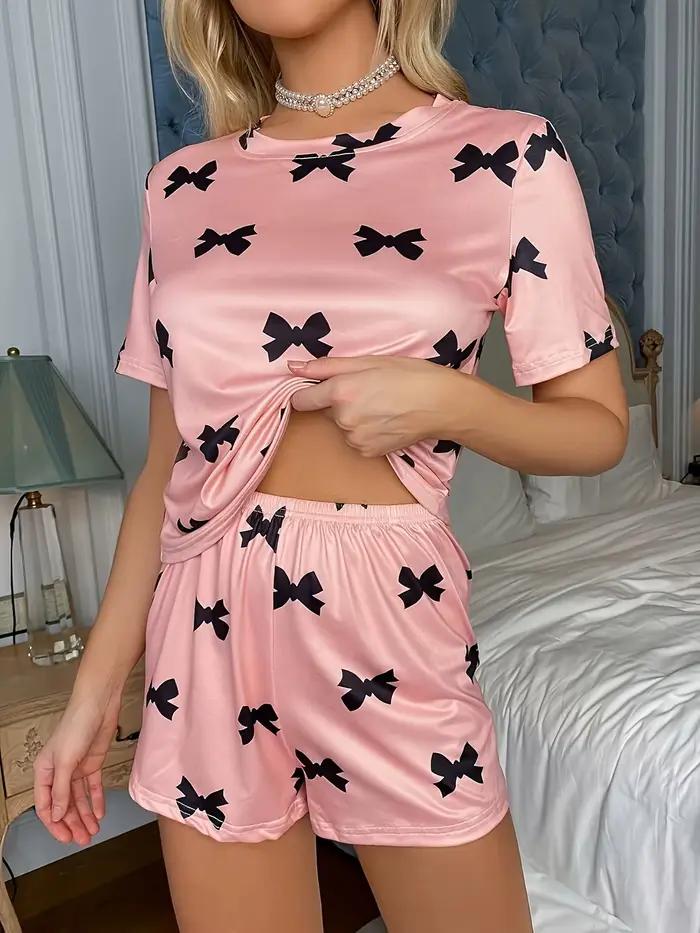 Ensemble pyjama deux pièces pour femme