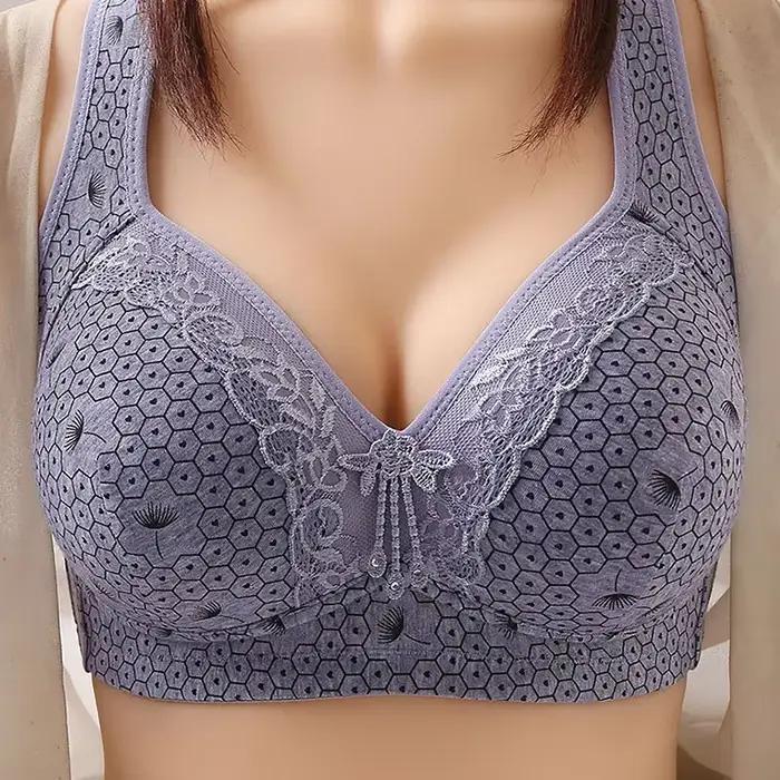Soutien-gorge push up grande taille pour femme – Bretelles réglables