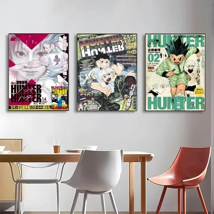 Affiche H-Hunter × Hunter, affiches haute définition, art mural pour le salon et la décoration de la maison.