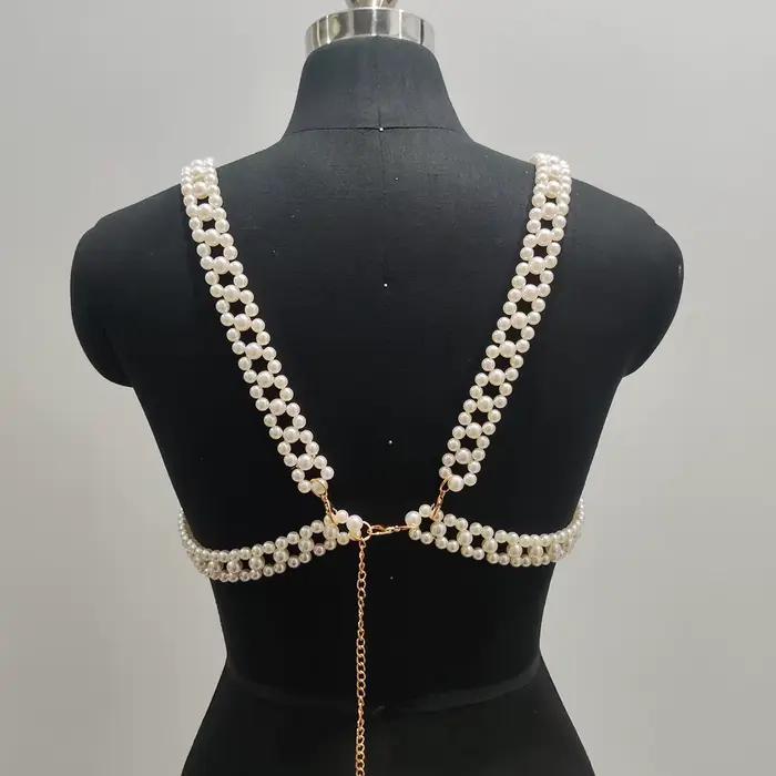 Soutien-gorge en perles de plastique pour boîte de nuit