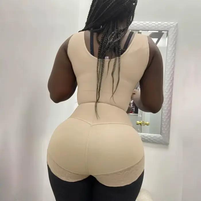 Shapewear colombien Abdomen haute Compression femmes Double