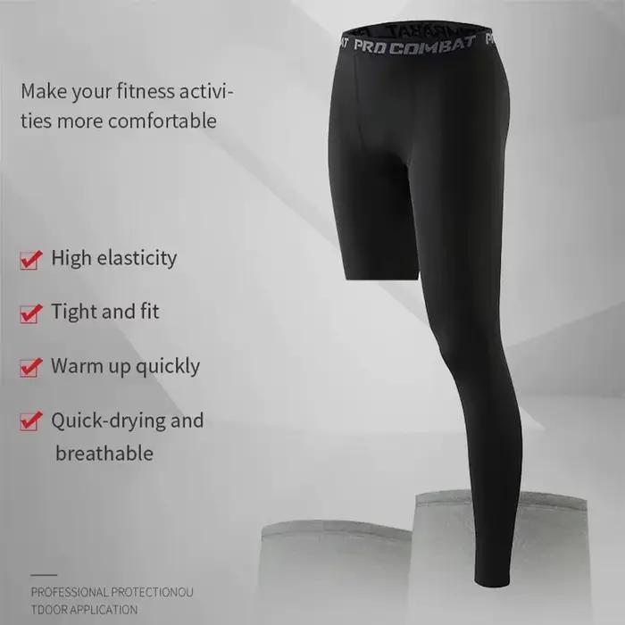 Collant de basketball à une jambe, respirant, séchage rapide, anti-transpiration
