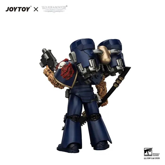 Figurines d'action JOYTOY Warhammer « The Horus Heresy » 1/18 Night Lords Night Raptor Huntmaster