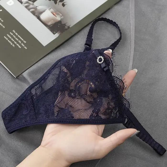 Femmes Sexy à lacets découpé string sous-vêtements respirants