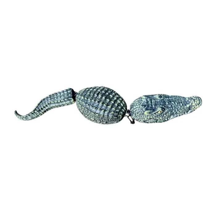 Piscine flottant Crocodile leurre Sculpture jouet malheureux dissuasion décorative
