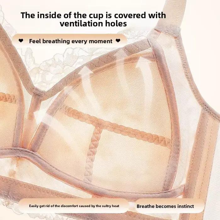 Soutien-gorge sans fil grande taille à couvrance totale