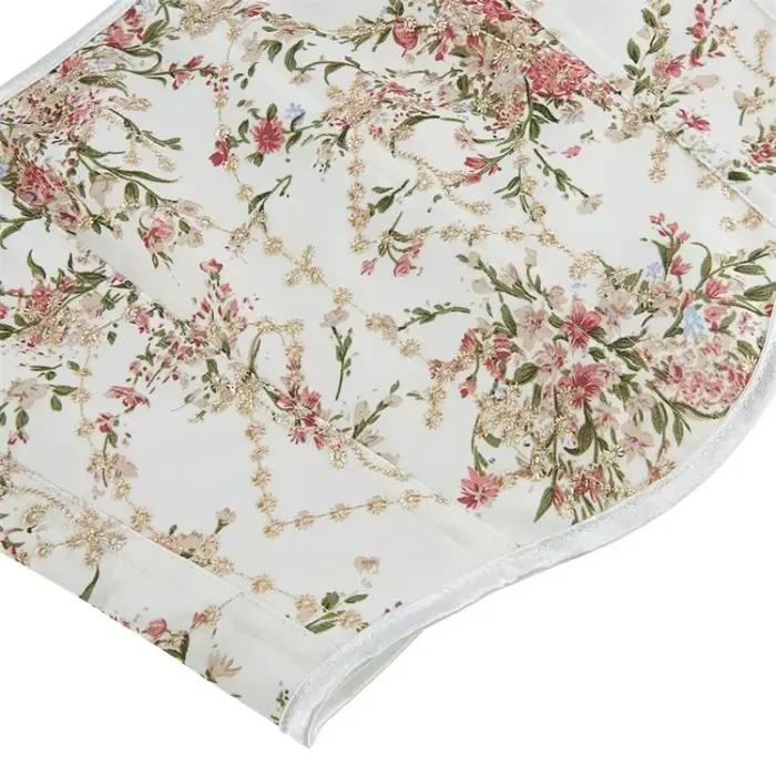 Vintage femmes surbuste Corset avec bretelles Sexy à lacets imprimé fleuri Push Up haut bustier fête Clubwear corsage Corselet Feminino