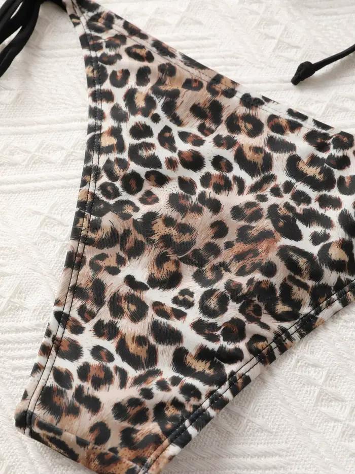 Maillot de bain plissé sexy dos nu Shencai à motif zèbre