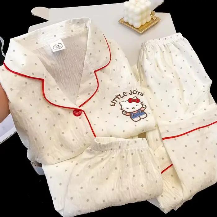 Adorable ensemble pyjama trois pièces HELLO KITTY