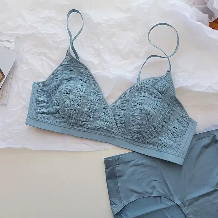 Soutien-gorge fin sans coussin de poitrine pour femme