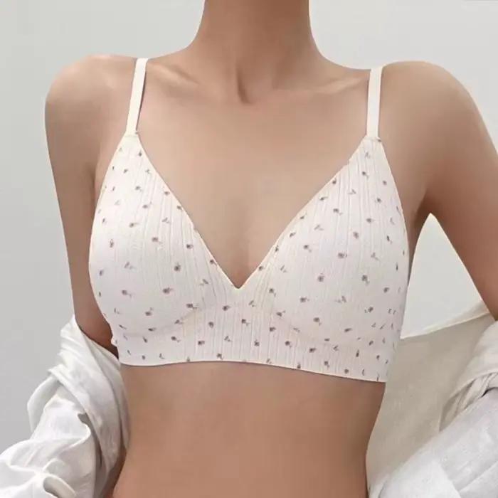 Sous-vêtements Push Up sans anneau en acier pour femmes