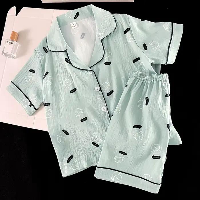 Ensemble pyjama à motif d'ours
