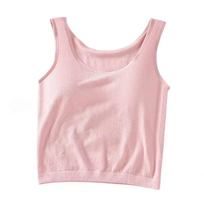 Camisole rembourrée pour femme