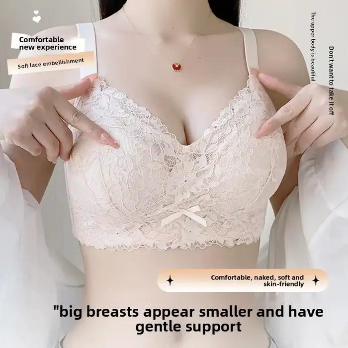 Soutien-gorge sans fil grande taille à couvrance totale