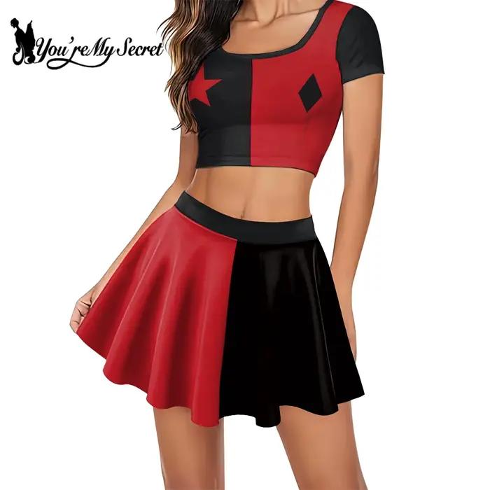 [You're My Secret] Costume de Clown de film Harley pour femmes