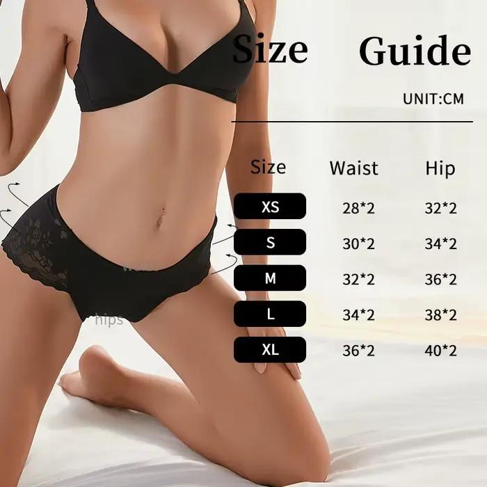 Culottes menstruelles mi-hautes en dentelle