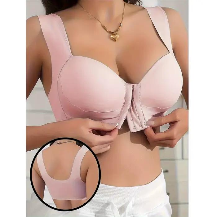 Soutien-gorge à boutons avant pour femmes