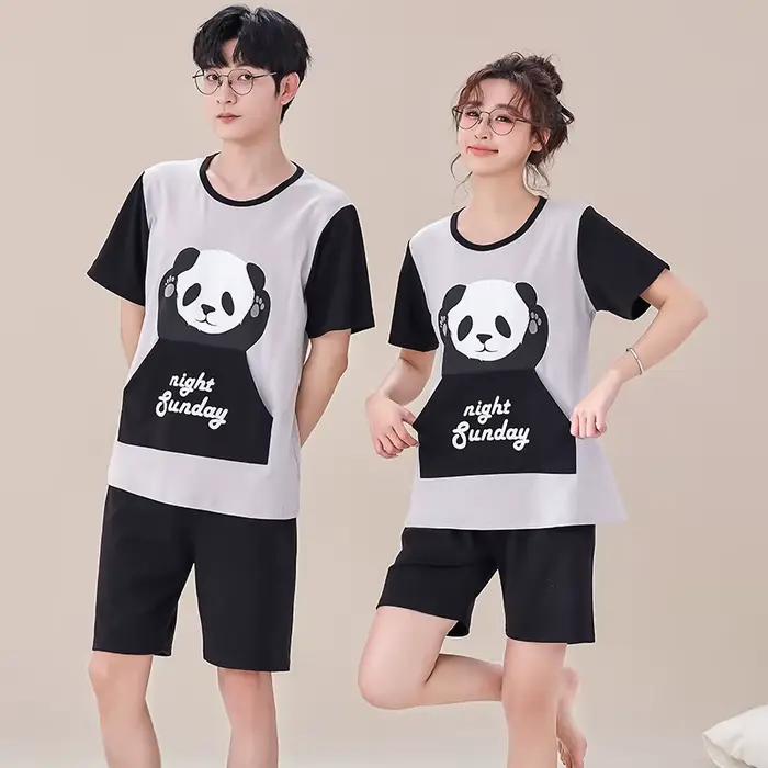 Nouveaux pyjamas d'été pour amoureux