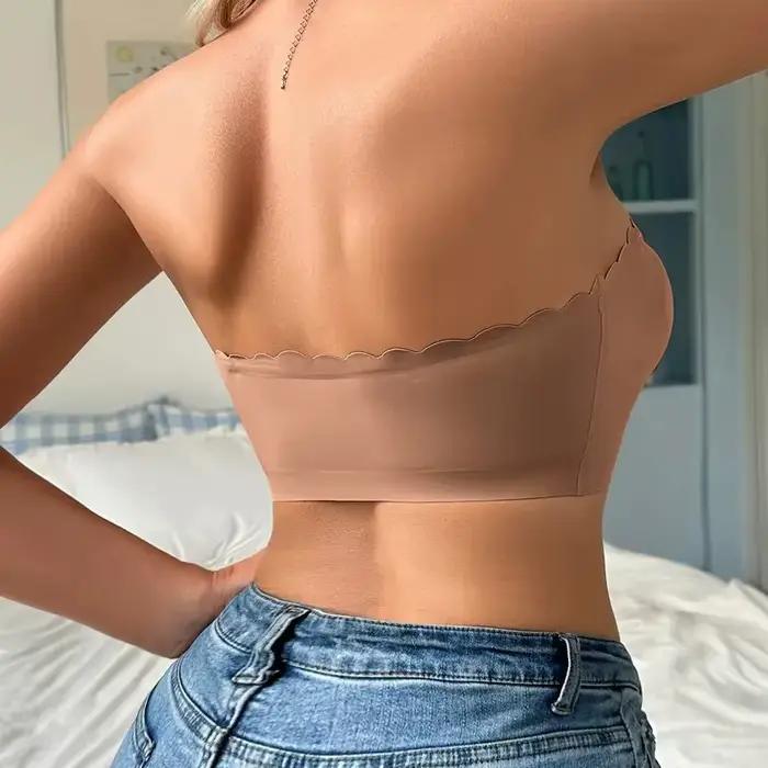 Soutien-gorge sous-vêtements à bouton avant