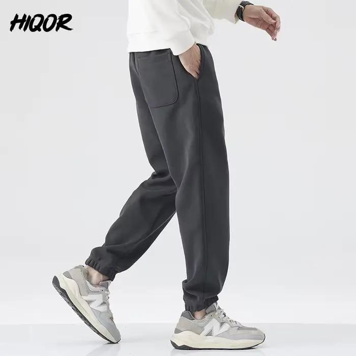 Pantalon de survêtement ample et droit pour hommes, vêtements de travail décontractés, américain, marque de mode, jambes larges, polyvalent, automne