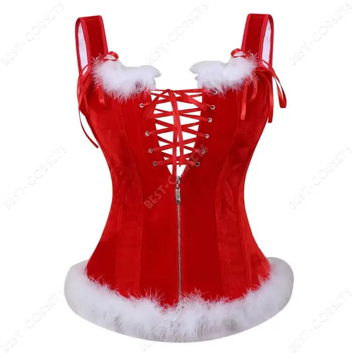 Hauts Corset rouge pour femmes