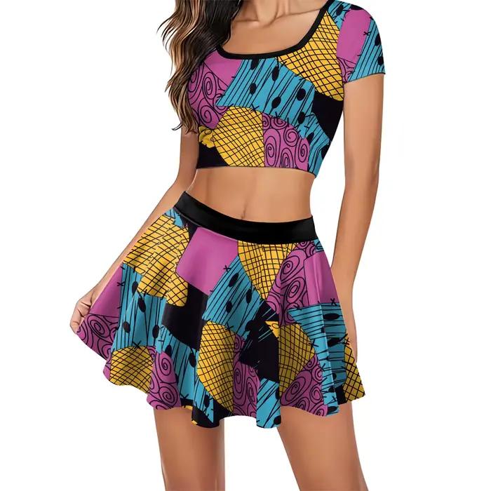 [Tu es mon secret] Halloween cauchemar avant noël Sally robe haut de fête déguisement adulte Performance Cosplay Costumes ensembles