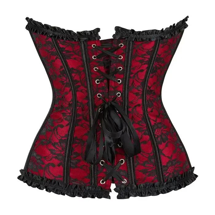 Corset Bustier avec garniture à lacets