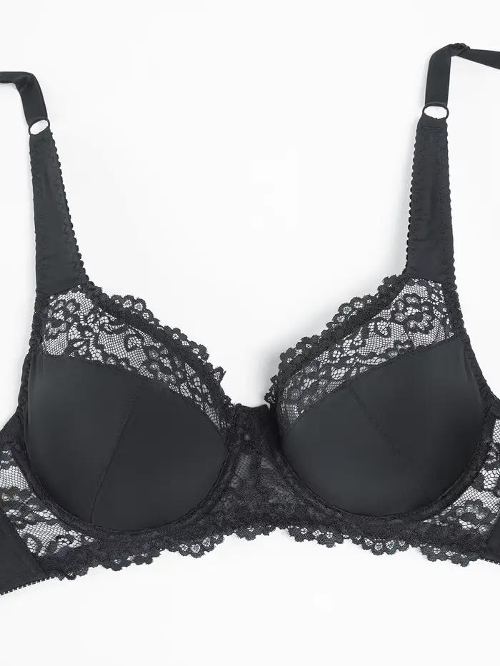 Soutiens-gorge en dentelle pour femmes, lingerie élégante et sexy, avec armatures de soutien, grandes tailles