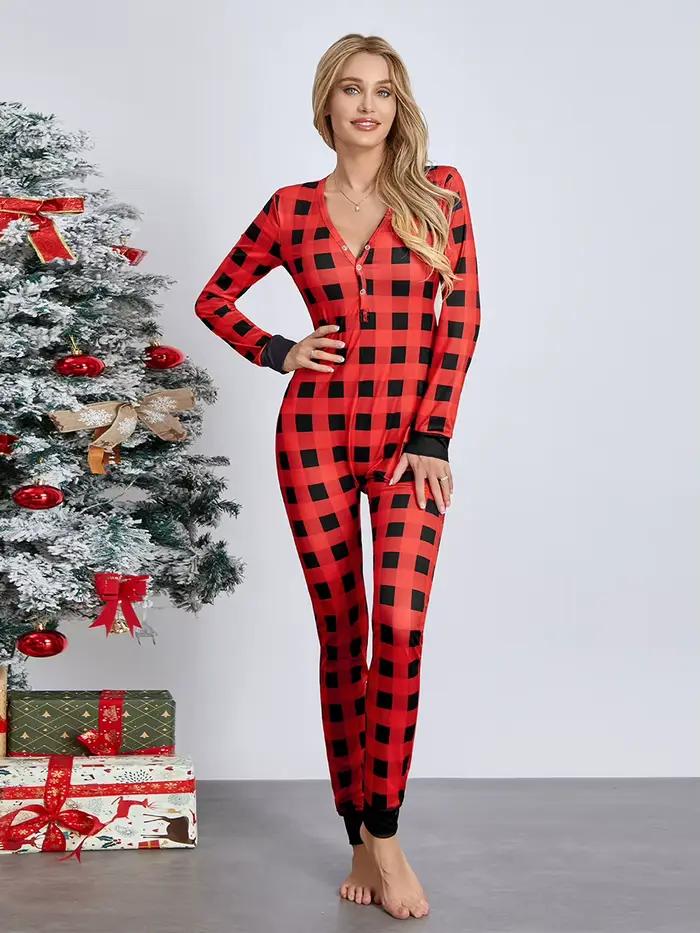 Pyjama de salon imprimé étoile pour femme
