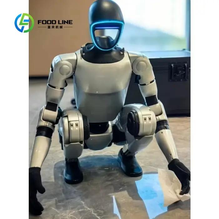 Robot bipède avancé personnalisé avec technologie d'équilibrage pour des mouvements complexes et des activités physiques