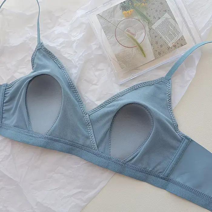Soutien-gorge fin sans coussin de poitrine pour femme