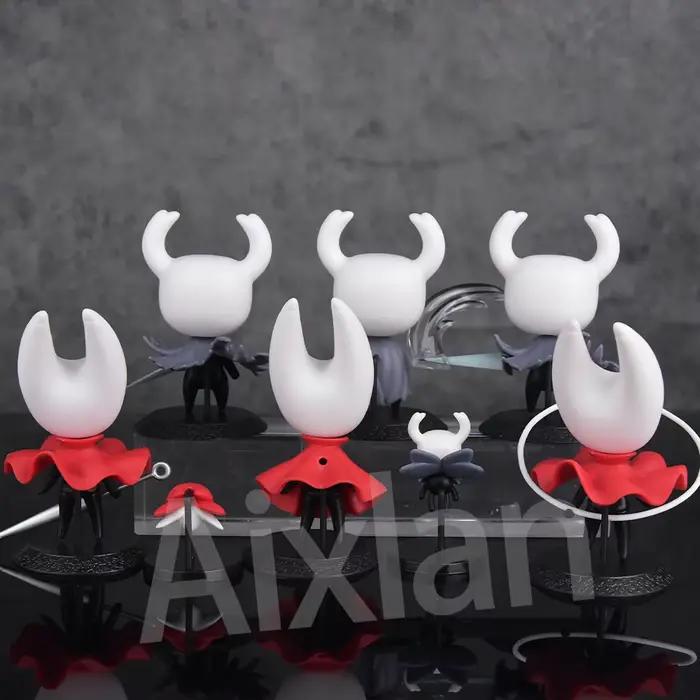 Aixlan le chevalier creux Figure 8 pièces chevalier creux 4-11 cm PVC Figurine Amine cadeau d'anniversaire Figurine à collectionner