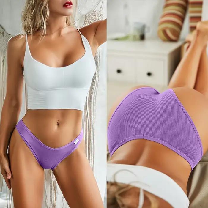 Culottes sexy en coton pour femmes