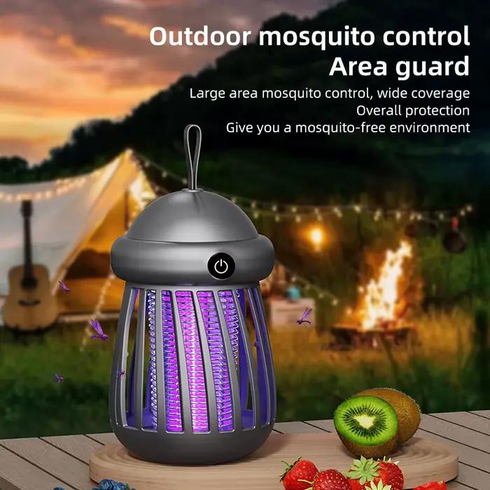 Lampe anti-moustiques électrique USB, piège à mouches, tueur d'insectes, répulsif, pour chambre à coucher, camping en plein air, piège anti-moustiques, veilleuse