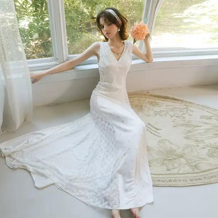 Robe de nuit de luxe pour femme