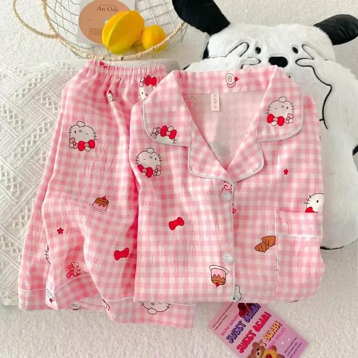 Ensemble de pyjama Hello Kitty pour femmes