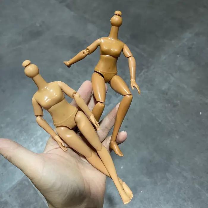[Avec défaut] corps de 20cm de hauteur, accessoires de poupée Bjd, multi-articulation mobiles, accessoires de bricolage pour filles, jouet envoi aléatoire