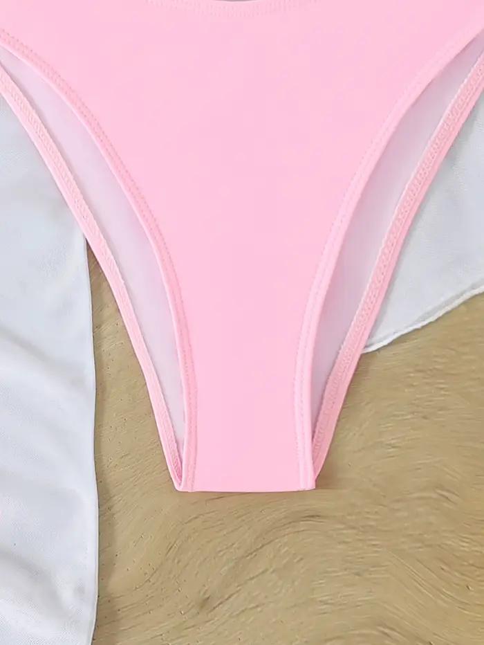 2026 Triangle licou Bikinis avec hauts et jupe de plage maillot de bain femmes 4 pièces maillots