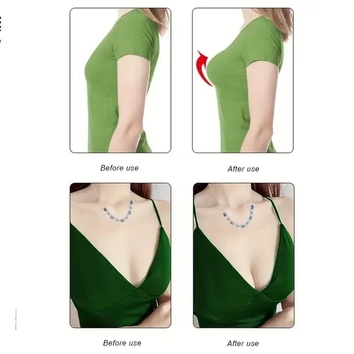 Coussinets de soutien-gorge réutilisables en silicone